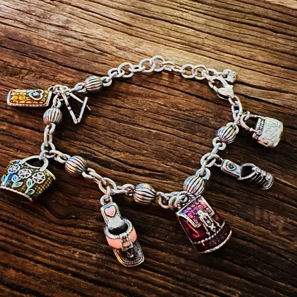 Brighton ❤️ Summer Favorites Charm Bracelet-Retired - Picture 1 of 3